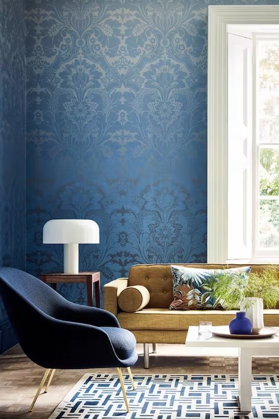 salon Bleu Saphir
