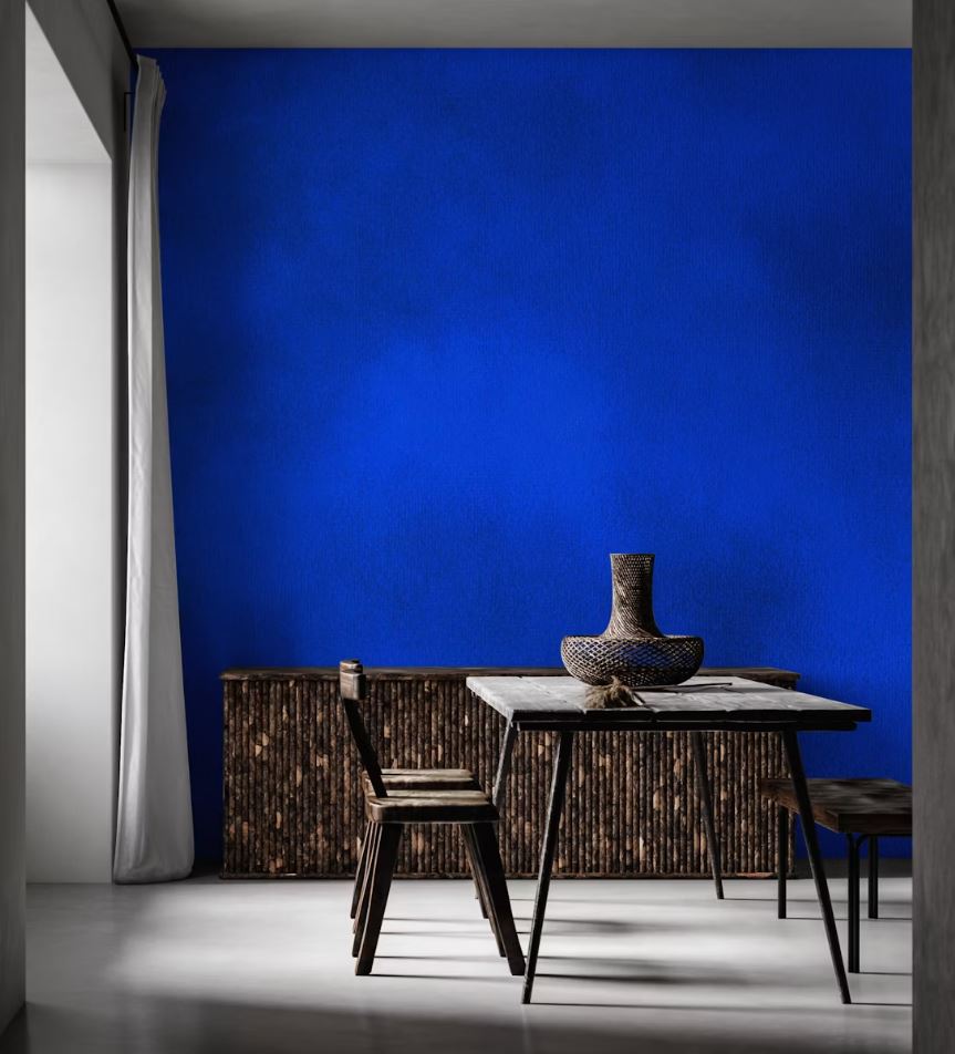 papier Peint Bleu électrique
