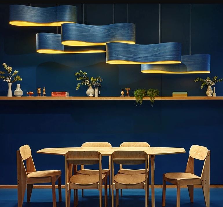 salle à Manger Bleu
