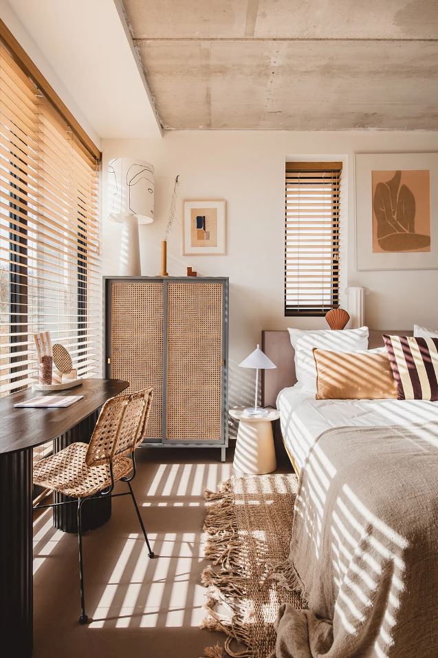 chambre Beige Et Blanche