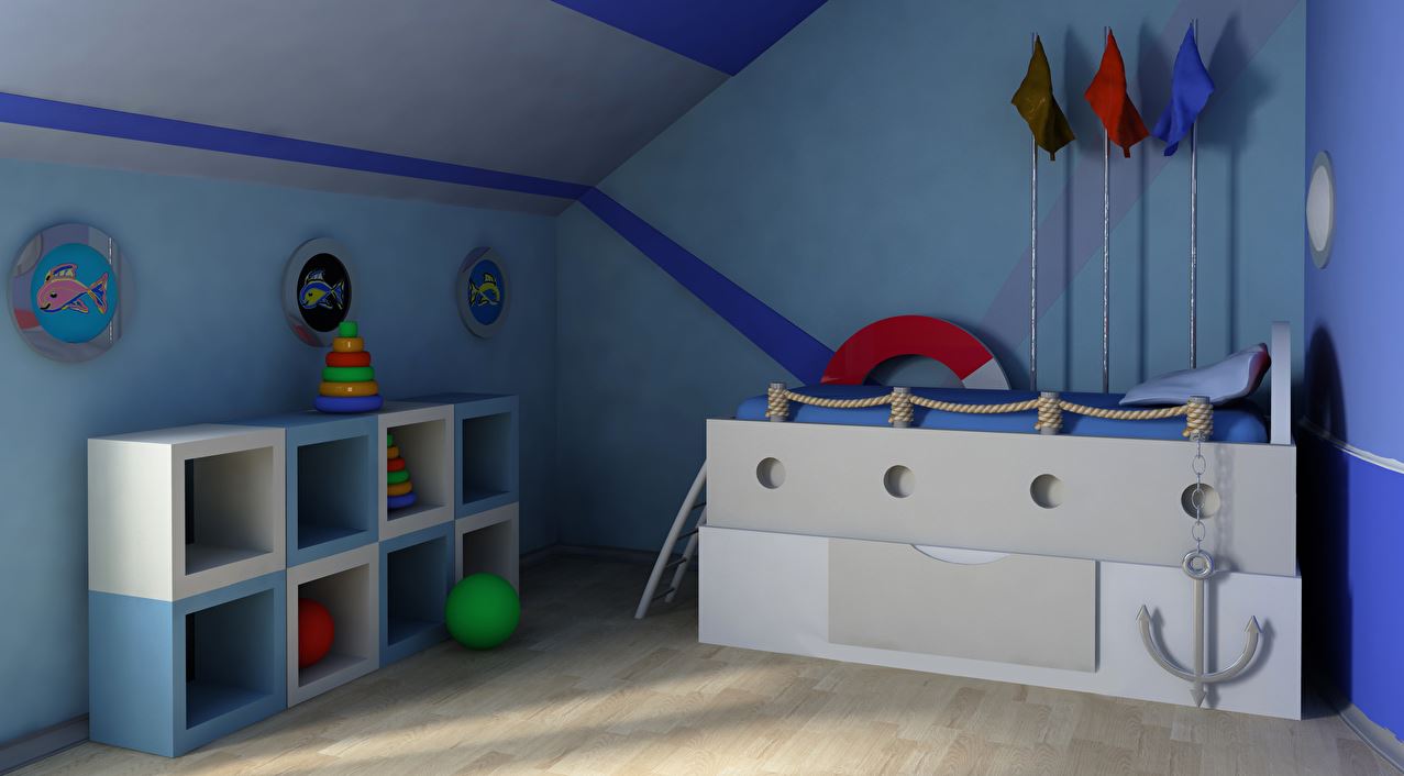 chambre Enfant Note Majorelle