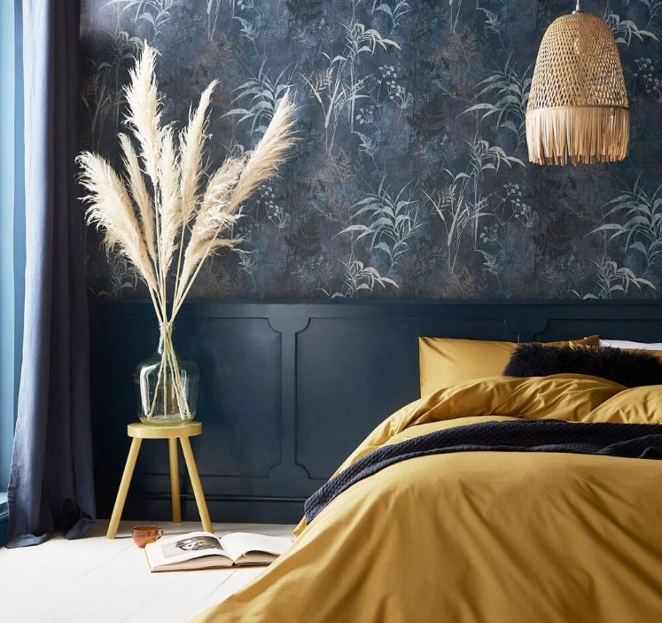 gris Anthracite Et Jaune