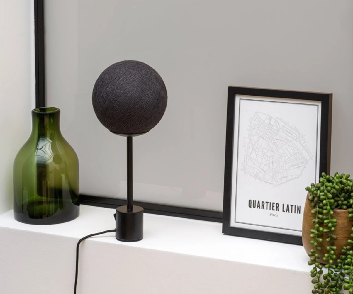 .lampe Gris Anthracite