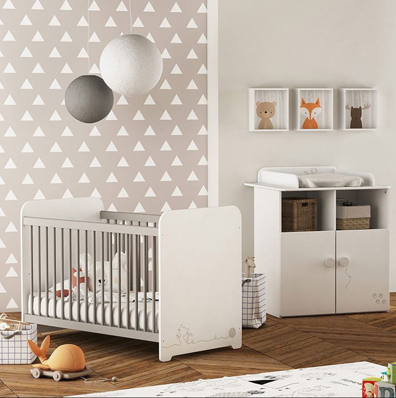 chambre Bébé Beige