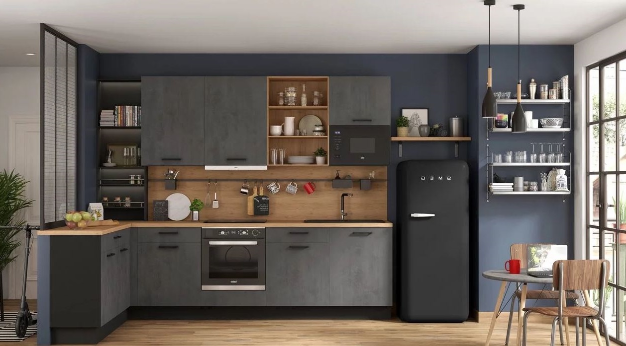 cuisine Gris Anthracite