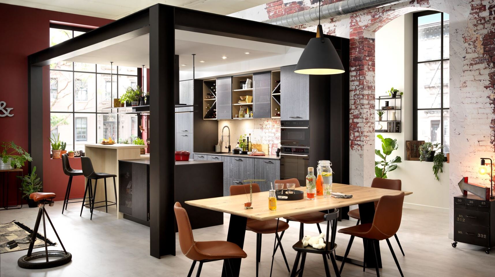 Cuisine esprit atelier