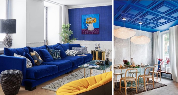 Déco Bleu Electrique