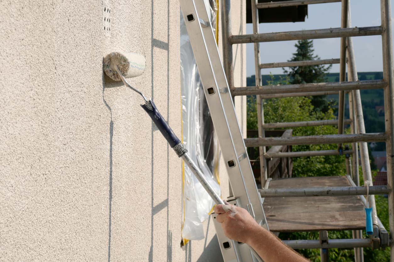 Peinture de la façade de la maison