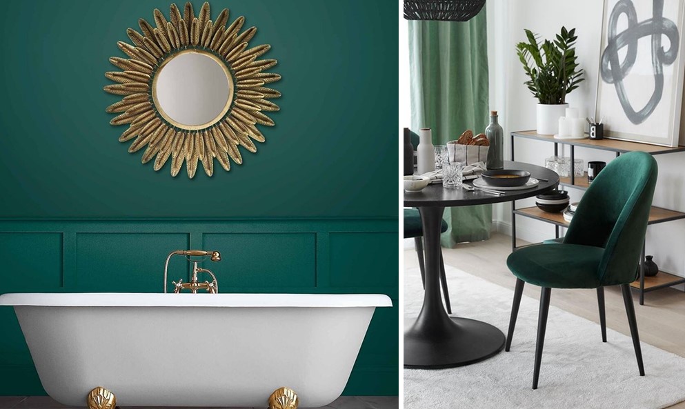 Vert émeraude En Déco