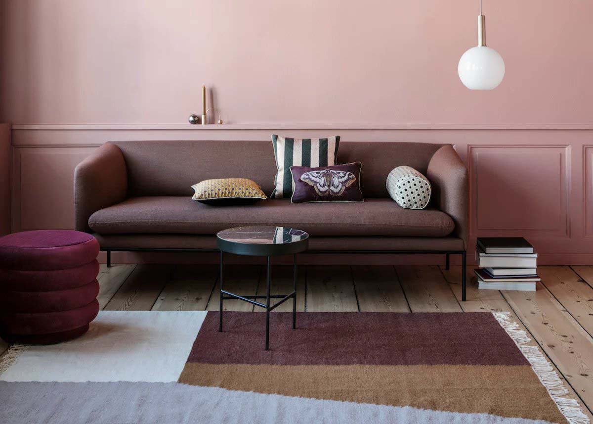 Deco Rose Poudre Salon