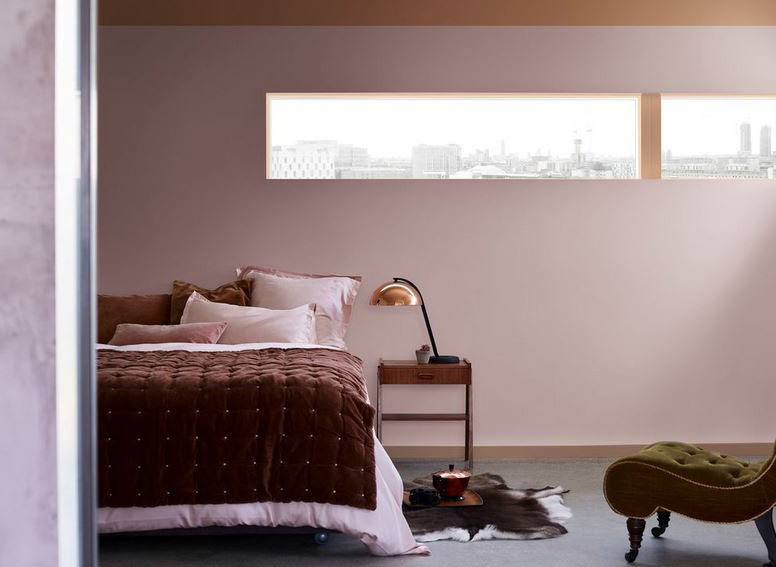 Rose Poudre Chambre A Coucher
