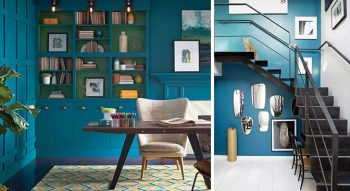 Mur Bleu Canard